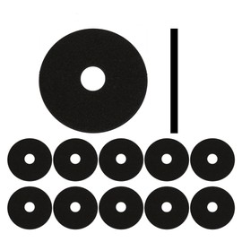 Sunziba Margarita Salt Rimmer Set | Bartender Accessories for Home Bar | Complete 3-Tier Bamboo Margarita Kit with Salt Rimmer (Sponge for Salt Rimmer- Set of 10)