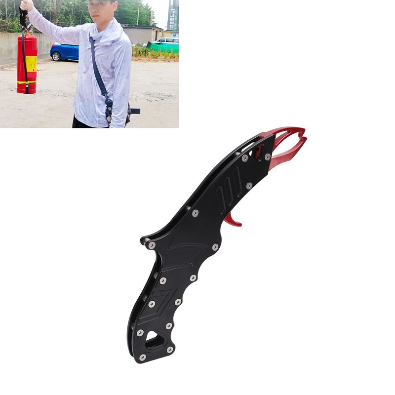 Fish Gripper Alloy Multifunctional Rustproof One Hand Operation Fish Lip