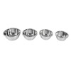 4PCS Stainless Steel Mixing Bowl Set Thickened Soup Bowl Non
