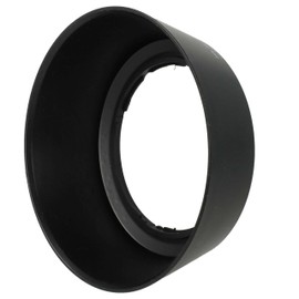 vhbw Lens Hood Replacement for Nikon HB-18 for 62mm Lens Black Plastic Round 4.3"