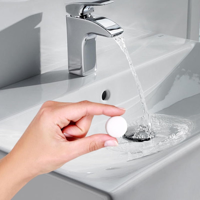 Pack of 10 Sink Overflow Covers, Overflow Covers for Sinks,