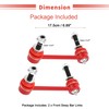 X AUTOHAUX 2 Pcs Front Sway Bar Links Stabilizer Link
