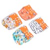 4 Packs Washable Baby Diapers Breathable Mesh Baby Cloth Nappy