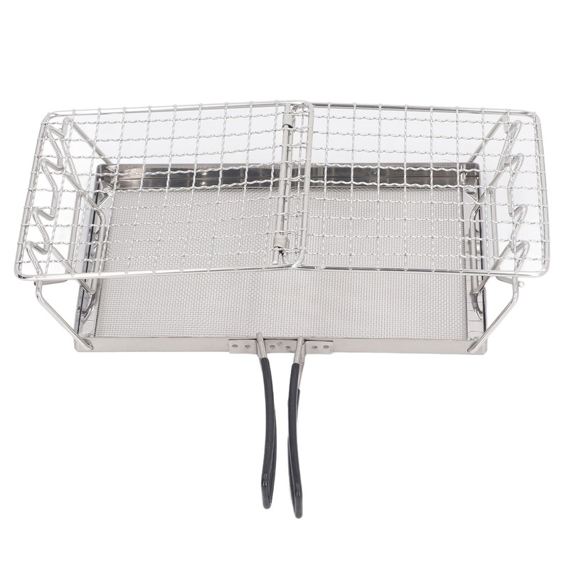 Camp Stove Toaster Stainless Steel Foldable Portable Camp Stove Toaster