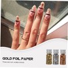KONTONTY Gilding Flakes for Nail Foil Decorations Set of Foil