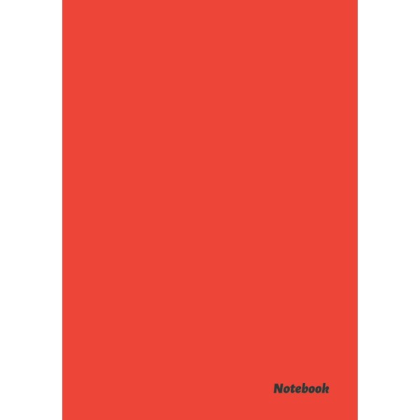 Hardcover notebook, 7 x 10 inches. Use for office, home,