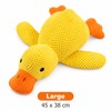 Squeaky Duck Plush Dog Toy for Interactive Play – Soft