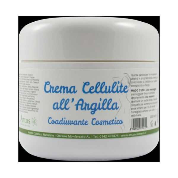 Antos Cellulite Cream with Clay, 200 ml