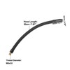 X AUTOHAUX 20cm Car Tire Inflator Extension Hose Chuck Black
