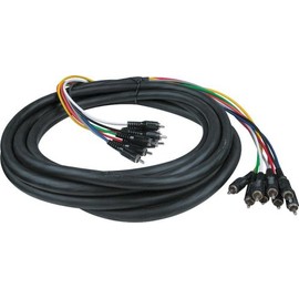 Cable Up CU/SU104 13' RCA Male to RCA Male Audio Snake (8-Channel)