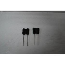 SIMIC SILVER DIPPED  MICA CAPACITOR  DM30  100pF-170Pf   1000V 2 PIECES - 100pF