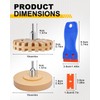eFuncar Eraser Wheel for Drill, Sticker Remover Kit for Automotive