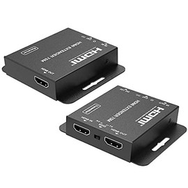 TSdrena HAM-HIEX4 HDMI Extender (Extender) Up to 164.4 ft (50 m) Connection with IR (Infrared) Function