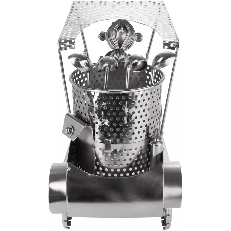 BRUBAKER Bottle Holder Female Golf Player in Golf Cart -