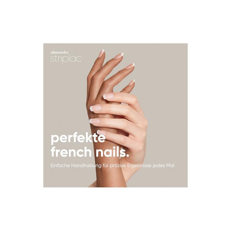 Sello de Silicona para Manicura Francesa Alessandro – French Nails