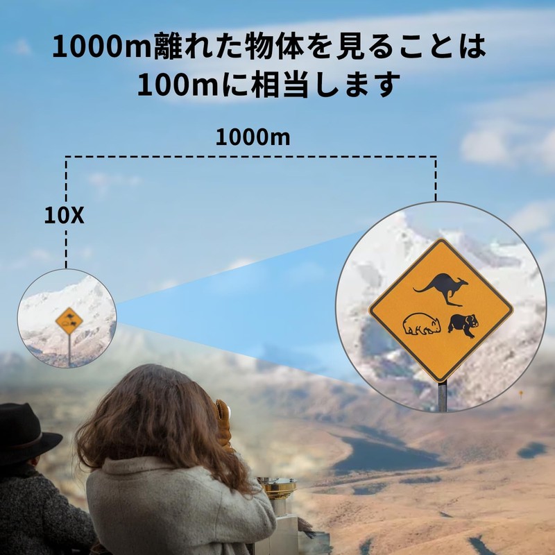 Binoculars for Live Use, 10x Opera Glass, Vibration Proof, Lightweight,