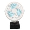5in Cordless Fan Rechargeable Desk Fan Battery Powered Small Electric