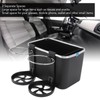 Car Armrest Storage Box Foldable Bottle Holder Universal Vehicle Tissue