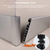 EMVANV 12pcs Plinth Clips, Kitchen Kick Board Plinth Clips Kitchen