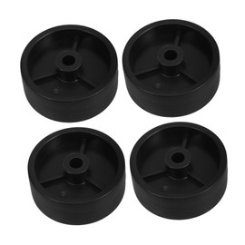 ABOOFAN 4Pcs Patio Wheels Casters for Heat and Wear Resistant Easy to Install Outdoor Replacement Parts