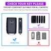 QBUC 2PCS for Mazda Cx-5 Silicone Rubber Key Fob Cover,