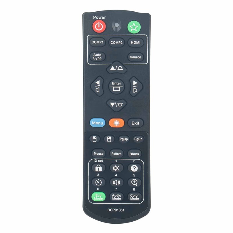 RCP01061 Replacement Remote Control Compatible with ViewSonic Tiger DLP Projectors