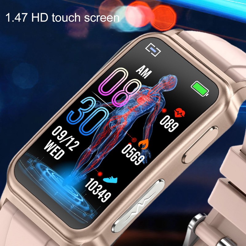 Fitness Tracker with Sleep Monitor Intelligent 1.47 Inch Full Touch