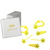 6 Piece Set – Hair Slides, Hair Clips and Scrunchie Fun Stars with