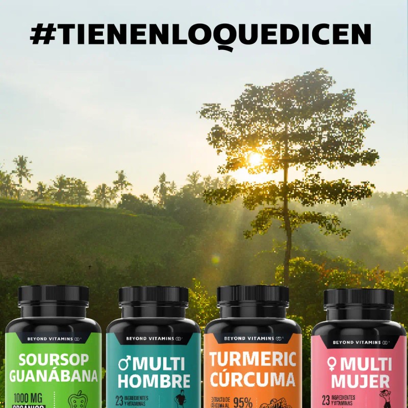 Soursop Guanábana 1000mg Beyond Vitamins Extracto Orgánico Polvo Alta Concentración