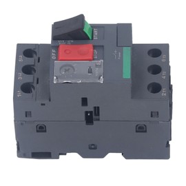 Motor Circuit Breaker 35mm Rail Mount Thermal Magnetic Type Motor Overload Protection Switch AC 690V GV2‑ME07 1.6‑2.5A