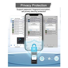 Snblzhef USB Stick for Phone Flash Drive for Phone Memory Stick Flash Drive 128G for Phone/Pad/Android/Computer/Laptop/PC