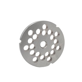 Grinder Plate for #22 Grinders, Hobart and Biro, with 3/8" Holes Great for Chili