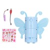 Electric Bubble Machine Automatic Multi Holes Butterfly Shape Portable Lightweight