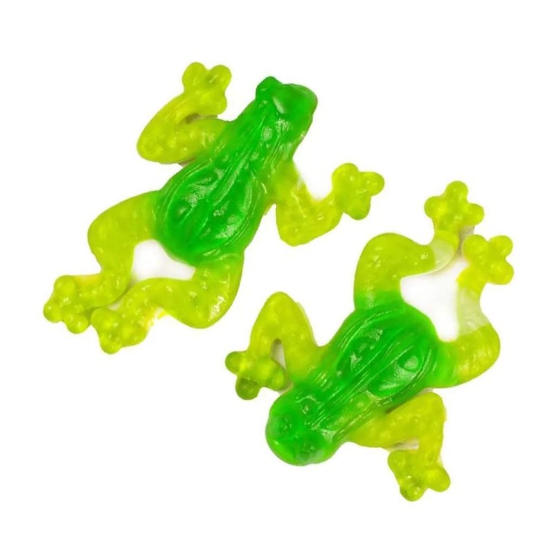 FirstChoiceCandy Gummy Frogs (Giant Bull Frogs, 2 Pound (Pack of