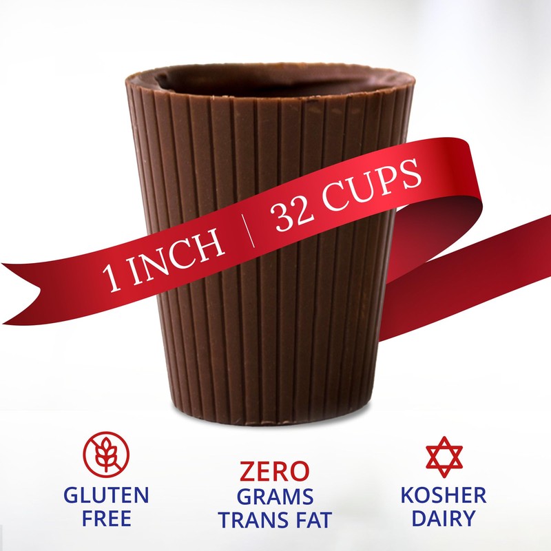 Lang’s Chocolates – Milk Chocolate Cups – Gluten-Free, Kosher Certified