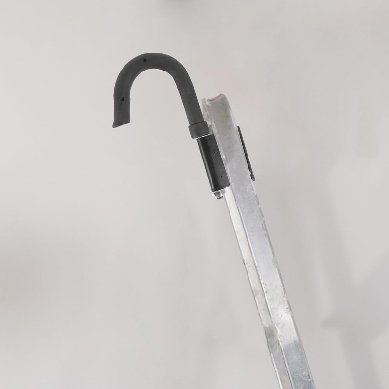 Ciieeo Telescopic Ladder Hook Outdoor Ladder Hook Mountable Iron Heavy