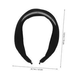 TOVINANNA 2pcs Elegant Wide Headband for Women Non- Daily Styling Hair Accessories for Face Washing and Versatile Outfits and Design