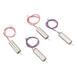 Drone Motor, 4pcs 7x20mm Lightweight Aluminum Alloy Mini Motors Coreless Motor with Gears for RC Drones Quadcopters