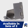 Bobco Metals 3" Heavy Duty Weldable Hinges | Steel Butt