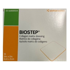 Smith & Nephew *10-Pieces* Smith & Nephew Biostep Collagen Matrix 2" x 2" Dressing 66800124