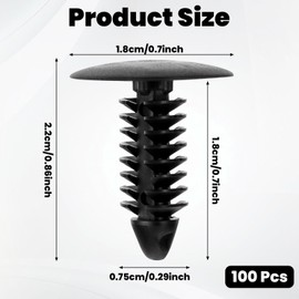 100 PCS Honeycomb Pins for Laser Cutting 7.5mm Honeycomb Laser Bed Fixing Kit Material Pin Lasers Bed Clamps Fixing Needle for Lasers Cutter (Black)