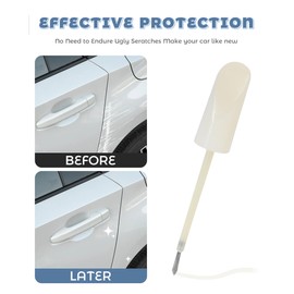 UNLRAE Car Paint Scratch Repair,Touch Up Paint for Cars,Car Accessories,Scratch Pens for Cars,Indoor and Outdoor Use,Easy & Quick Erase Automotive Scratches,Suitable for Most Trucks and SUVs (White)