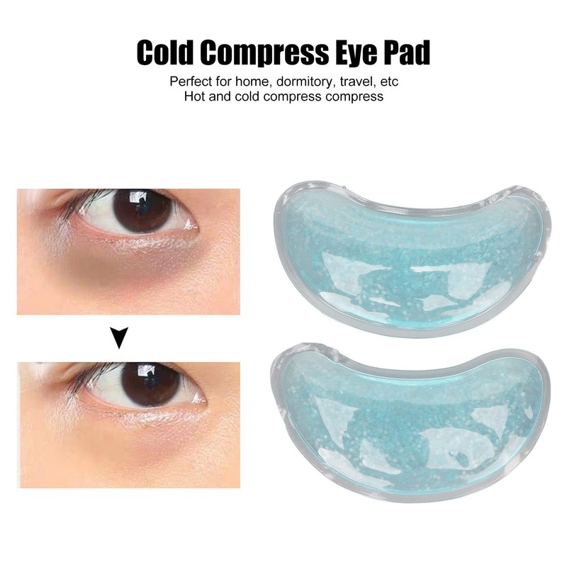 Gel Eyepad, Reusable Cooling Eye Pad Gel Eye Mask Under