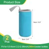 uxcell 2pcs Neoprene Water Bottle Sleeve, 12 oz Insulated Water