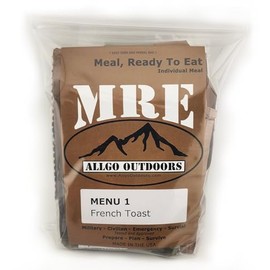Allgo Outdoors Military Spec MRE Meals Ready To Eat French Toast - Menu 1 Survival Food