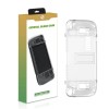 Crystal Clear Console Protective Back Case Cover Shell With Stand