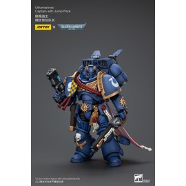 JoyToy - Space Marines - Ultramarines - Captain with Jump Pack 1/18 - Warhammer 40K