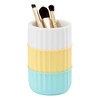 IZOD Bathroom Accessories Clubhouse Collection, Tumbler, Aqua