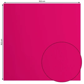 Florence Cardstock Smooth - Coloured Card Making Supplies 12 x 12 inch - Pink - 20 Sheets - Coloured Paper for Scrapbooking, Card Making, Die Cutting and Paper Crafts - 216 GSM - Raspberry