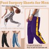 AUSTYLCO Men's Tear Away Basketball Pants Fully Open on Both